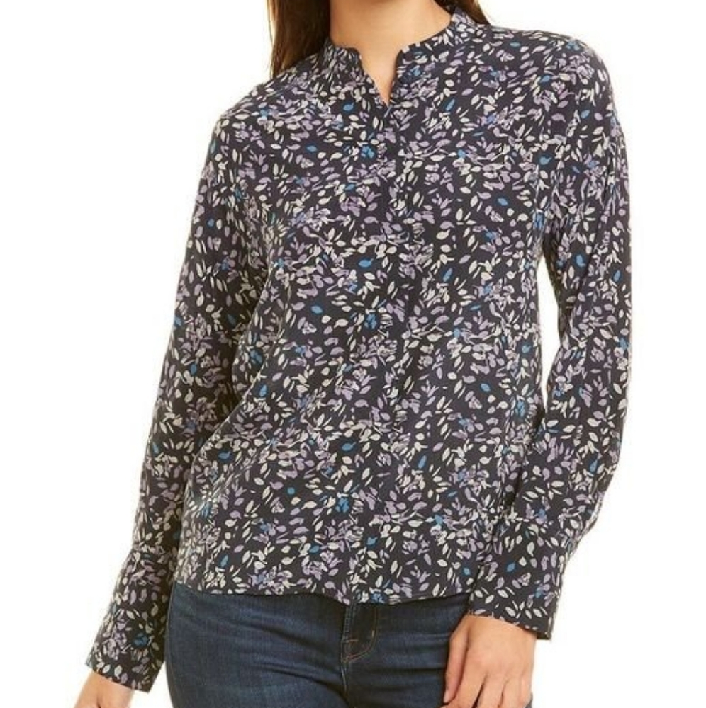 Club Monaco Silk Blouse